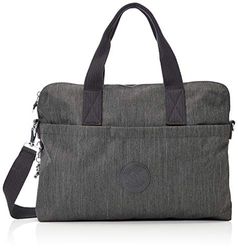 Kipling ELSIL, Laptop Bag, 13 Inch, Water Repellent, 39.5 cm, Black Peppery