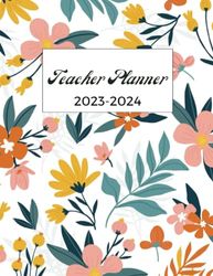 High School Teacher Lesson Planner 2023-2024 8 Periods, 7 Day Lesson Planner, Weekly and Monthly Planner Include, The Perfect Planner to Start Your School Year