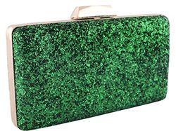 Vitanatur Mis Bolsos Online bolso clutch de fiesta purpurinas verde