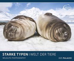 Starke Typen 2025 - Bild-Kalender - Poster-Kalender - 60x50: Wildlife Photography