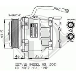 Diederichs 7421000 Compresor