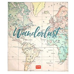 Legami – Maxi Telo Mare, Tema: Travel, Asciugatura rapida, Asciugamano Ultra-assorbente in Microfibra, Compatto, Leggero da Trasportare, Misure: 175x200 cm, per Spiaggia, Piscina, Mare, Giardino