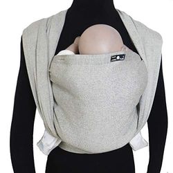 Didymos TTA de 841 – 007 portabebés, tamaño 7, L, gris/plata