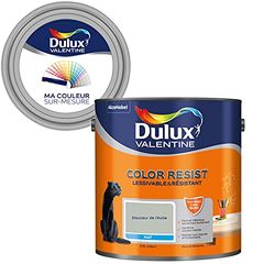 Dulux Valentine – Pintura interior para paredes, techos, maderas – Paleta creativa, habitación para vivir, color mate, suavidad del amanecer, 2,5 l