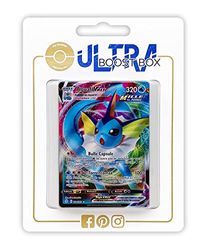 Aquali VMAX 30/192 Mille Poings - Myboost X Epée et Bouclier 7 Évolution Céleste - Coffret de 10 Cartes Pokémon Françaises
