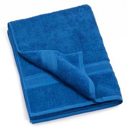 NatureMark - Sauna Handdoek, Premium Kwaliteit, 1-pack - 80x200 cm, 100% Katoen, Koningsblauw