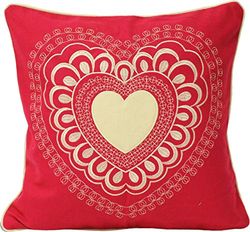 Riva Paoletti VALANTINE C/Case 45X45 Fuchsia, Poliestere, Fucsia, 45x45cm
