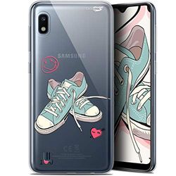 Caseink fodral för Samsung Galaxy A10 (6.2) gel HD [ ny kollektion - mjuk - stötskyddad - tryckt i Frankrike] My Love Sneakers