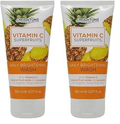 Creightons Vitamin C Superfruits Daily Brightening Wash (150 ml) - A Refreshing and Invigorating Daily Facial Wash with Vitamin C, Natural Fruit Acids & Enzymes to Enhance Skin Natural Radiance Cream