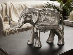 Figuur olifant aluminium Plata 42 x 28 cm 42 x 15 x 28 cm