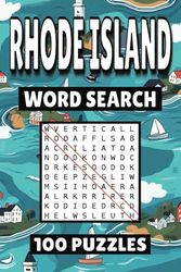 Rhode Island Word Search: 100 Pages of Puzzles, Word Scramble, Word Find, and Vocabulary Activities for Kids, Adults, and Seniors