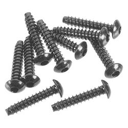 Zeskant schroefdraadboor kop M3x15mm Blk (10)