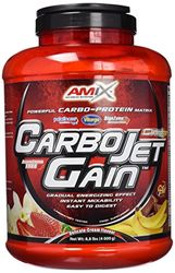 AMIX - Carbojet Gain 2,25 kg sabor baunilha - vencedor de massa muscular à base de carboidratos e proteínas