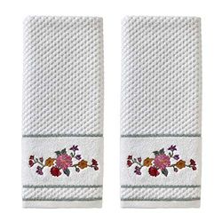 SKL Home Hand Towel Set, Cotton, Blue