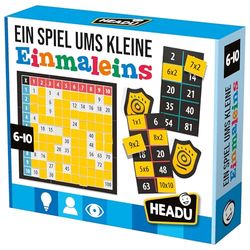 Headu "Ein Spiel ums kleine Einmaleins – Wer rechnet am schnellsten?": Gra edukacyjna dla dzieci w wieku od 6 do 10 lat, wersja niemiecka (DE58998)