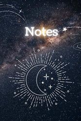 Notes: Space Galaxy Lined Notebook
