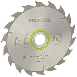 Festool Lame de scie circulaire FESTOOL - bois - Ø210 mm - 18 dents - 493197