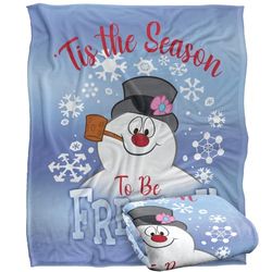 FROSTY THE SNOWMAN Silky Touch Super Soft Throw Blanket 152 x 127 cm