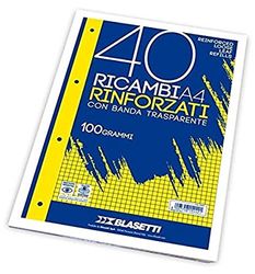 Blasetti 5444- A4 100gsm 40 Sheets Graph Paper - Graph Paper (A4, 100 g/m², 210 mm, 29.7 cm, White, 40 Sheets)