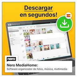 Nero Archivo de Fotos | Foto/Música/Vídeo Gestionar, reproducir | Presentación de diapositivas | Streaming |Win 11/10/8/7 | 1 Dispositivo | Licencia ilimitada | Código de activación enviado por email