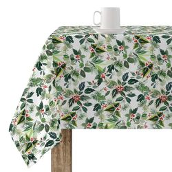 BELUM Nappe de Noël | Nappe Anti-Taches Table Rectangulaire Résiné | Nappe en résine (Tacte plastifié) | Nappe de Table | Nappe de Table Maison (100 x 140 cm)
