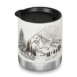 Klean Kanteen Camp Mug 340 ml Laser Etch Mntns Matte White