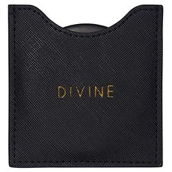 Draeger Divine Spiegelspiegel, ronde zakspiegel om mee te nemen, verjaardag, voor alle gelegenheden, afmetingen 8,5 cm x 8 cm