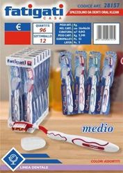 FATIGATI SRL L.SP SPAZZOLINO Denti ORALKLEAN Medio 28, Come da Foto