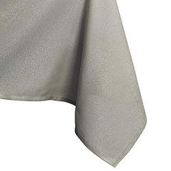 AmeliaHome Lotus Effect Water-Repellent Tablecloth Polyester Cappuccino Empire 140 x 400 cm