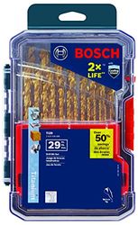 Bosch Bl29 Noir Oxyde métallique de forets, TI29