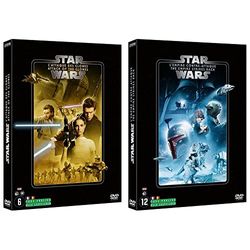 STAR WARS Episode II - L'ATTAQUE DES CLONES (2019) - DVD & STAR WARS Episode V - L'EMPIRE CONTRE-ATTAQUE - DVD