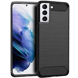 Cool beschermhoes voor Samsung G996 Galaxy S21 Plus Carbon zwart