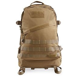 Highland Tactical Herr Stealth Heavy Duty Tactical Ryggsäck, En storlek, Öken, en storlek