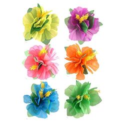 Pince à cheveux en forme de fleur - Pour femme et fille - Accessoire de coiffure hawaïen