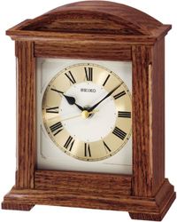 Seiko Relógio de mesa QXG123B, Branco, Moderno