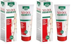 ESI - No-Dol Active Cream, Crema a Base di Artiglio del Diavolo, Arnica, Aloe Vera e Glucosamina, Allevia Fastidio e Rigidità Articolare, Clinicamente Testato, Senza Parabeni, 100 ml (Confezione da 2)