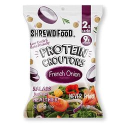 Shrewd Food French Onion Croutons .52oz.-40ct Case