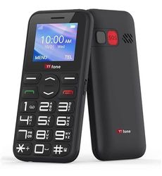 TTfone TT190 Big Button Basic Senior Emergency Mobile Phone - Simple Cheapest Phone - Pay As You Go (O2 with £20 Credit)