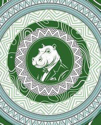 The Diplomat: Hippopotamus Notebook