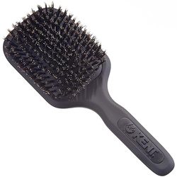 Kent Spazzole AirHedz Spazzola per capelli con setole medie pure AH13G, adatta per capelli medi e lunghi e capelli lunghi, perfetta per levigare e rifinire, spazzola piatta con setole pure