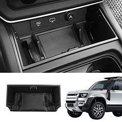 Bomely Fit Land Rover Defender centerkonsol organiseringsbricka förvaringslåda för 2020-2022 Land Rover Defender 90 110 130 (förvaringslåda för mittkonsol)