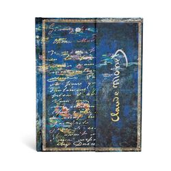 Monet, Water Lilies (Embellished Manuscripts Collection) Ultra Unlined Hardcover Journal: Unlined Ultra