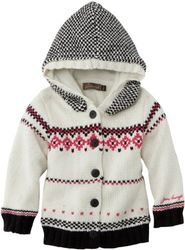 Jean Bourget Baby - Jongens Jas MANTEAU TRICOT, Wit - Blanc (Blanc Cassé), 3 jaar (Manufacturer Maat: 3 ans)