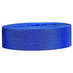 Strapworks Fettuccia leggera in polipropilene, per riparazioni fai da te e attività all'aperto, collari per animali domestici, artigianato, 3,8 cm x 45 m, colore: blu reale