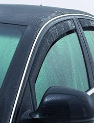 ClimAir Car Comfort Window Visors Dark compatible with Audi A1 Sportback (GBA) 2018- & City Carver (GBH) 2019