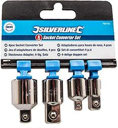 Silverline 793755 Socket Converter - Set van 4