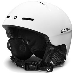 Briko Helmet Adulte Unisexe, Blanc Mat, L