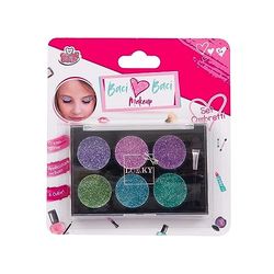 Grandi Giochi - Baci Baci Make Up Set Ombretti Glitter in Crema, 3 varianti, LUB02000