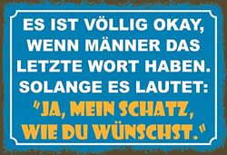Schatzmix Tin-Plate Sign, Sheet metal, Multicoloured, 20x30 cm