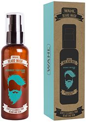 Wahl Beard Shampoo, Beard Wash, Cleansing and Conditioning, Moisturise and Soften, Facial Hair Shampoos, Cleanse Skin, Clean Beard and Moustache, Beard Grooming for Men